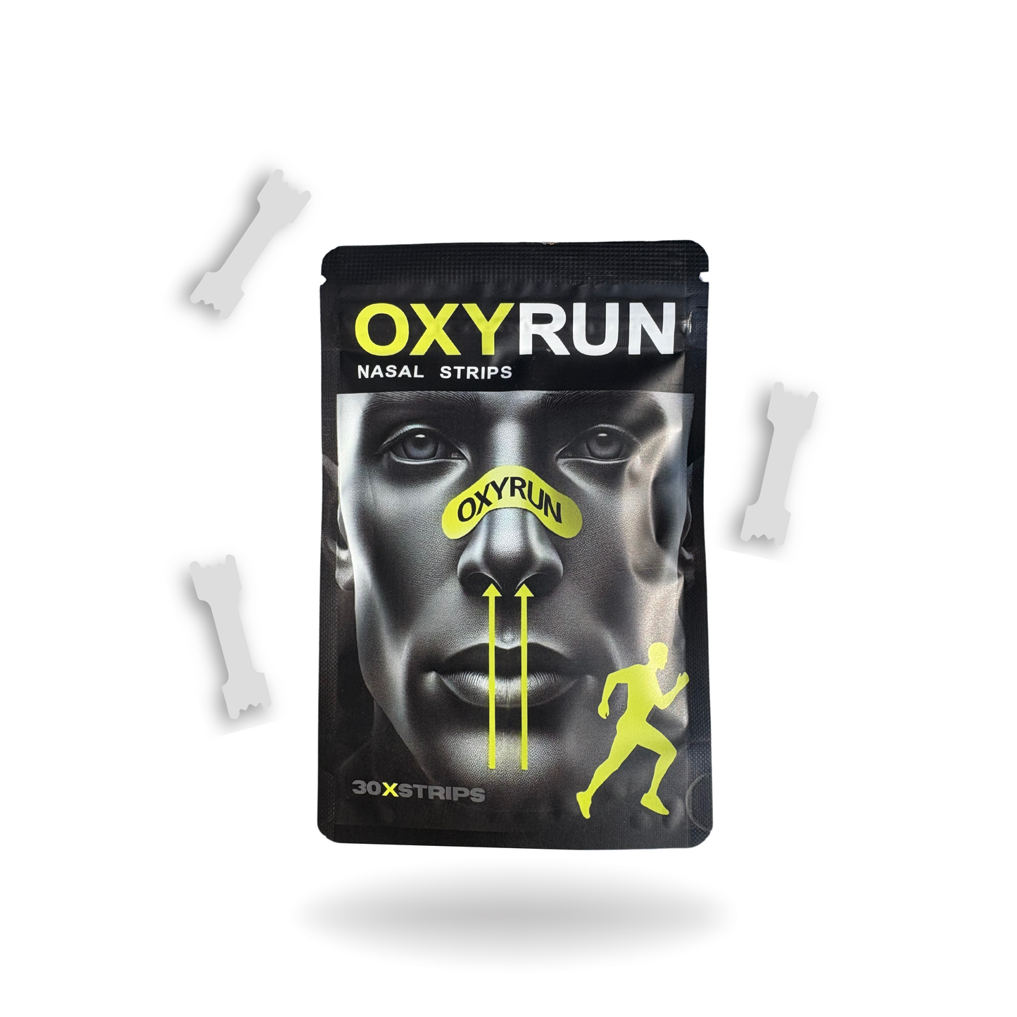 OXYRUN Nasal Strips - Pack (30 Strips)
